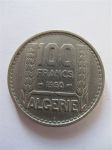 Монета Французский Алжир 100 франков 1950