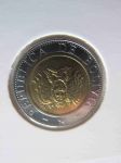 Монета Боливия 5 боливиано 2001