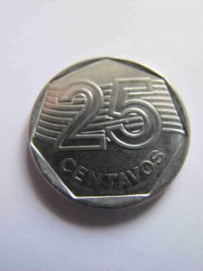 Бразилия 25 сентаво 1995