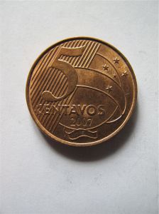 Бразилия 5 сентаво 2007