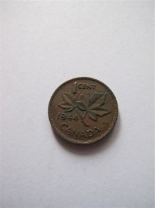 Канада 1 цент 1944