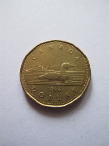 Канада 1 доллар 1996