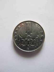 Чехия 1 крона 1993