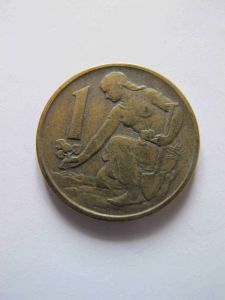 Чехословакия 1 крона 1969