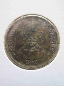 Доминиканская республика 25 сентаво 1976
