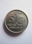 Монета Экваториальная Гвинея 5 песет 1969