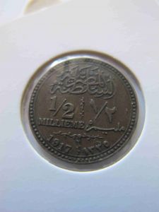 Египет 1/2 мильем 1917