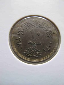 Египет 10 мильем 1980 ФАО km#498