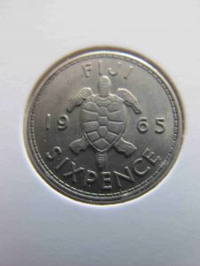 Фиджи 6 пенсов 1965