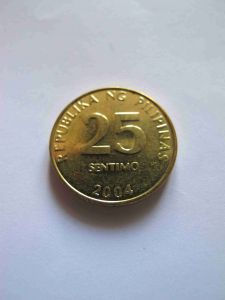 Филиппины 25 сентимо 2004