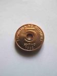 Монета Филиппины 5 сентимо 1995