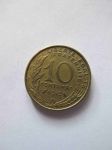 Монета Франция 10 сантимов 1972