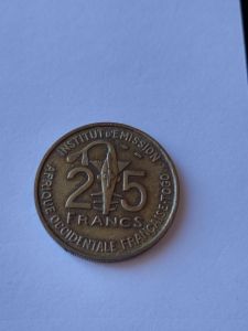 Французская Западная Африка - ТОГО 25 франков 1957 