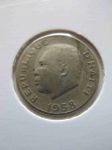 Монета Гаити 10 сентим 1958
