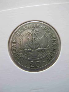 Гаити 20 сентим 1907