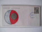 Монета Гаити 50 сентим 1975