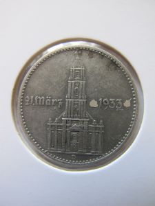 Германия 2 рейхсмарки 1934 D Серебро