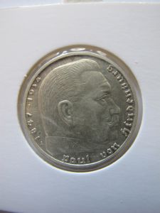 Германия 2 рейхсмарки 1939 A Серебро