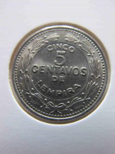 Гондурас 5 сентаво 1980