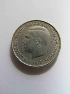Греция 1 драхма 1967