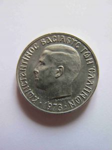 Греция 1 драхма 1973 km#98