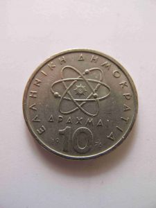 Греция 10 драхм 1976