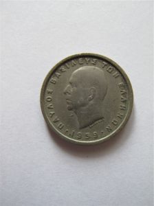 Греция 2 драхмы 1959