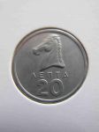 Монета Греция 20 лепт 1976 UNC
