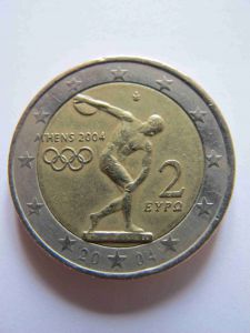 Греция 2 евро 2004