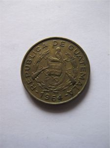 Гватемала 1 сентаво 1964