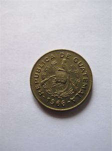 Гватемала 1 сентаво 1966