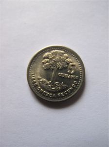 Гватемала 5 сентаво 1992
