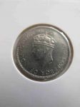 Монета Гонконг 10 центов 1937
