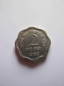 Индия 2 пайс 1963 C