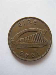 Ирландия 1 пенни 1949