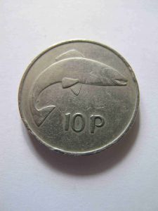 Ирландия 10 пенсов 1974