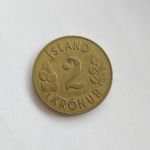 Монета Исландия 2 кроны 1946