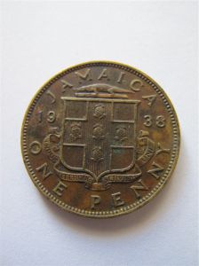 Ямайка 1 пенни 1938