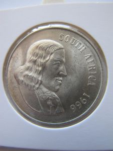 ЮАР 1 рэнд 1966 серебро km#71.1