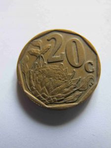 ЮАР 20 центов 1997
