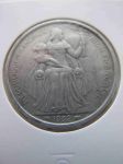 Монета Новая Каледония 5 франков 1952