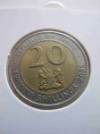 Монета Кения  20 шиллингов 2005