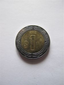 Мексика 1 песо 2012
