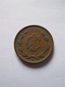 Мексика 1 сентаво 1937