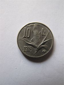 Мексика 10 сентаво 1976