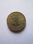 Монета Мексика 20 сентаво 1992