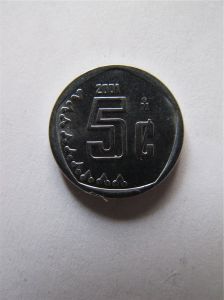 Мексика 5 сентаво 2001