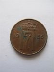 Монета Норвегия 5 эре 1956