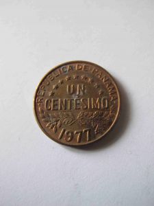 Панама 1 сентисимо 1977