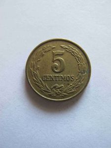 Парагвай 5 сентимо 1947